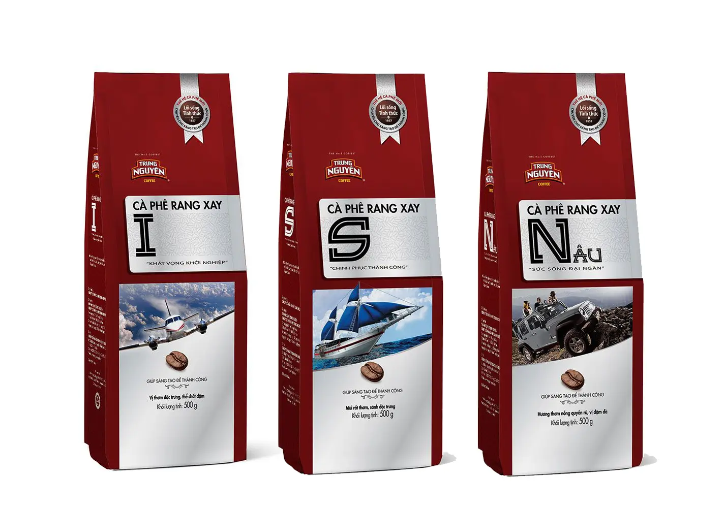 Bao bì cà phê Trung Nguyên đưa thương hiệu Việt ra thế giới