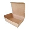 Hộp giấy Clamshell kraft paper box 900 ml